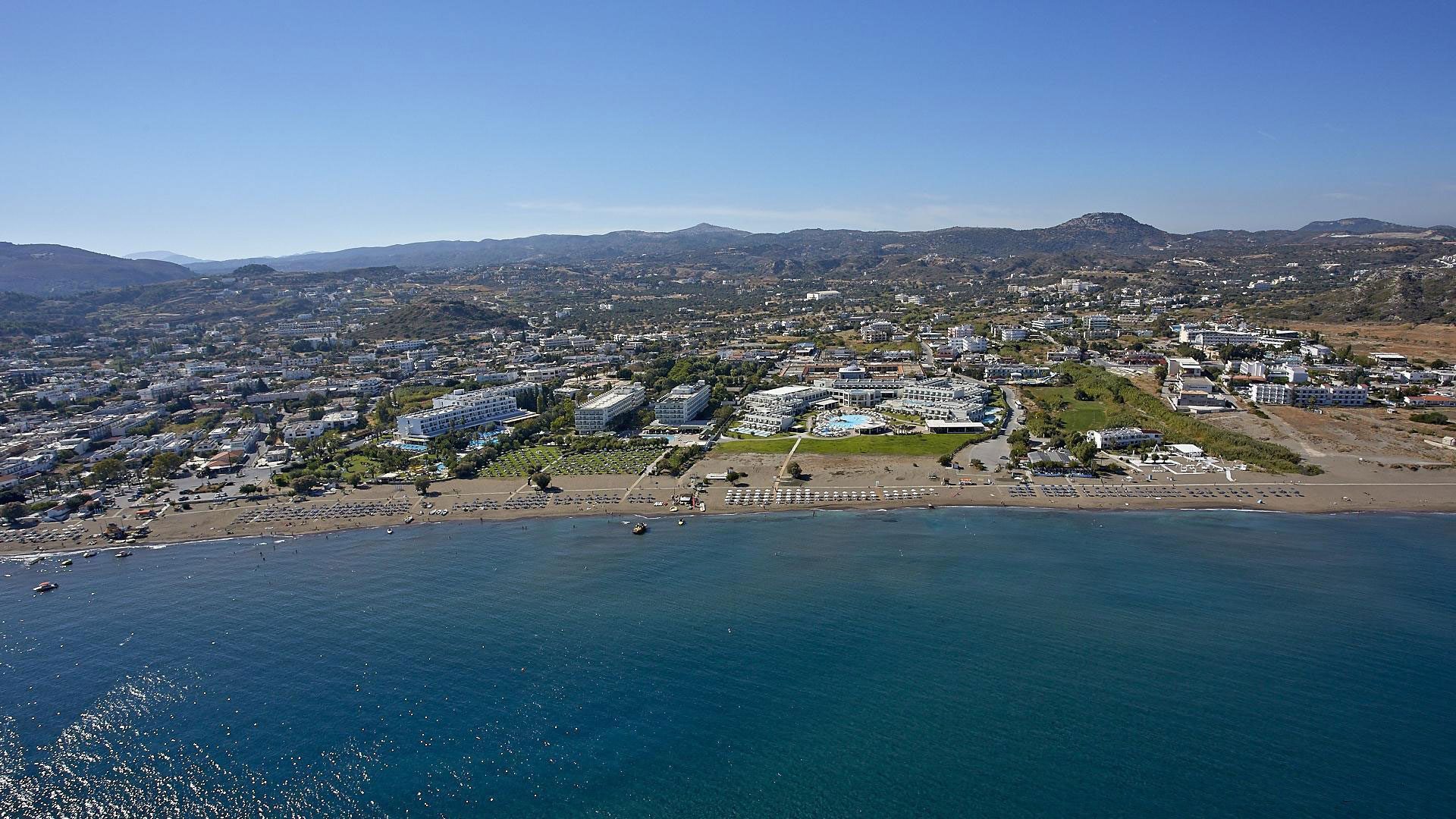Faliraki Beach in Rhodes